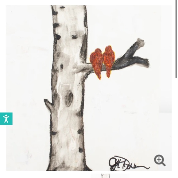 Rustic Cuff Art Deco 1.0 “Summer of Love” on silver Cuff Bracelet - Picture 5 of 6